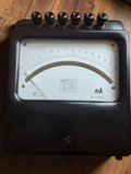 Hartmann & Braun Service No. 260 vintage milliammeter with mirrored 0–15 mA scale and six terminals
