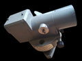 Sokkisha Tokyo B2 automatic level with gray metal housing, telescope and adjustment controls, angled side view.
