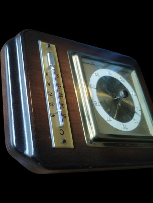 G. Lufft bureaubarometer en thermometer, model 510
