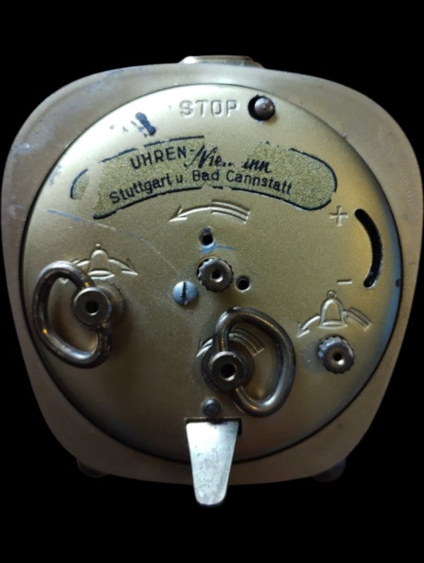 ZentRa mechanische vintagewekker in mid-century-stijl