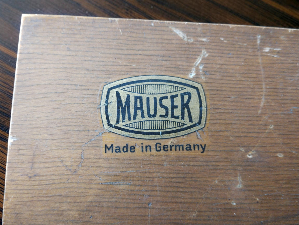 MAUSER dubbele micrometer met twee meetklokken, 0–25 mm