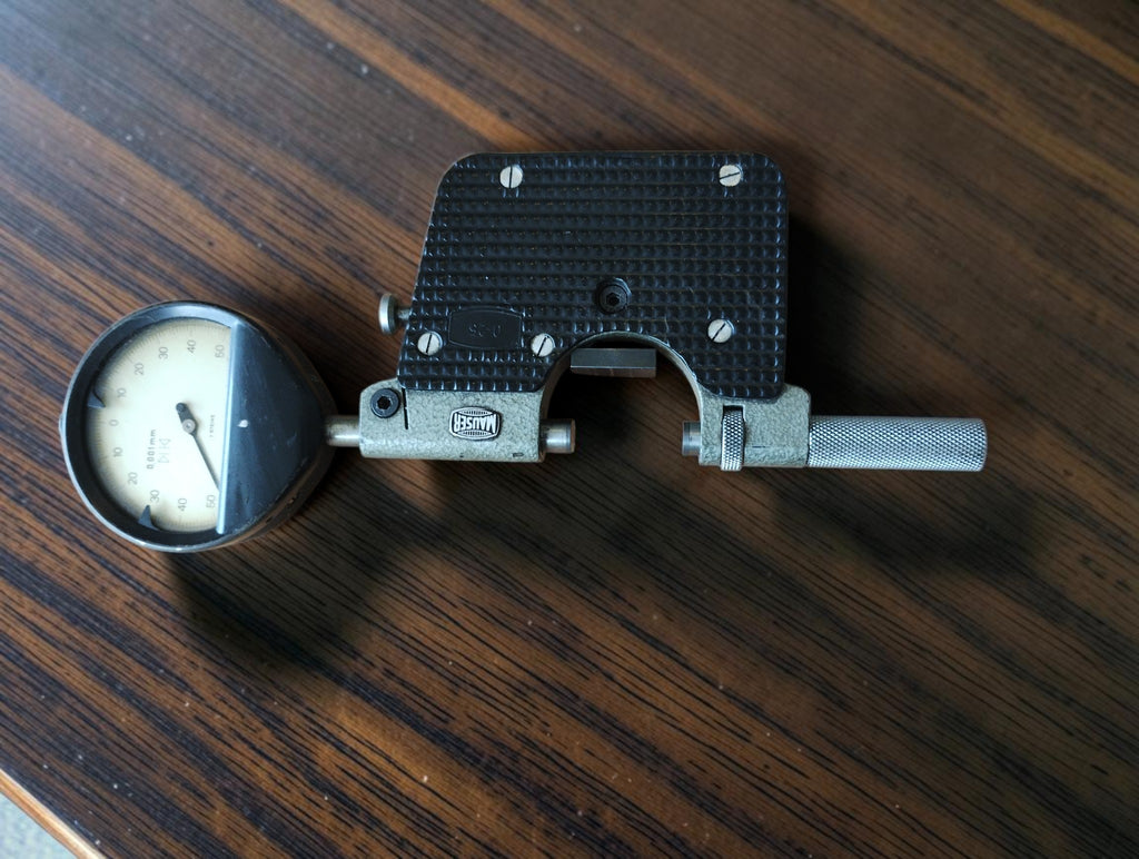Mauser indicatiemicrometer / Passameter, 0–25 mm, 7 Steine