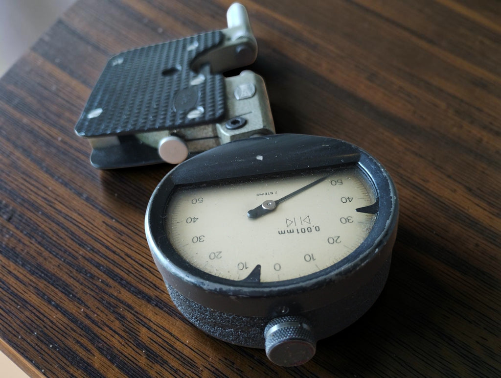 Mauser indicatiemicrometer / Passameter, 0–25 mm, 7 Steine