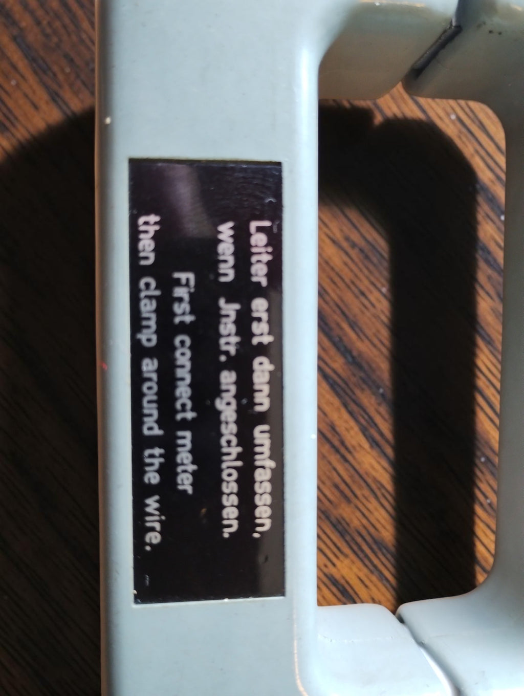 Goerz Electro GE 4455 stroomtransformator-tang met originele draagtas
