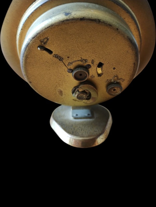 Vintage Mauthe Mechanical Alarm Clock with Winding Key
