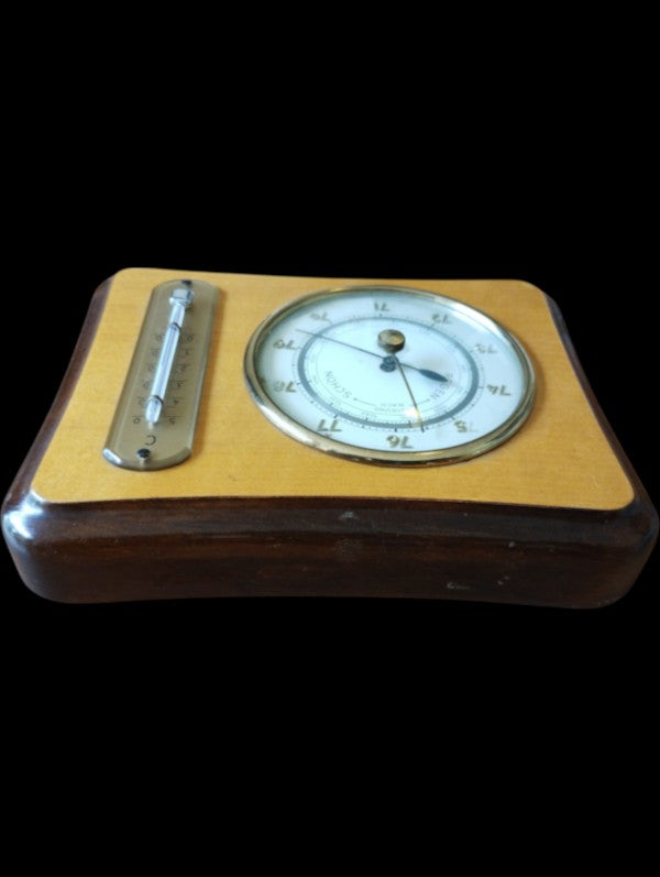 Vintage G. Lufft 4311 Wall Barometer with Liquid Thermometer
