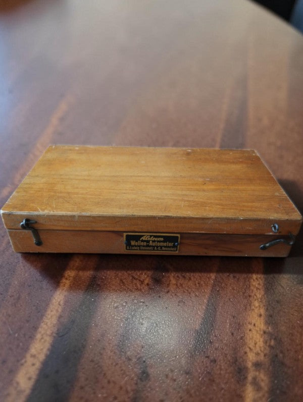 Alstem Wellen-Autometer with wooden case