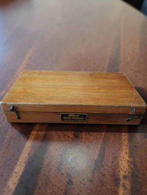 Alstem Wellen-Autometer with wooden case