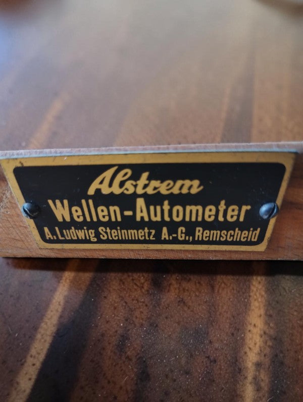 Alstem Wellen-Autometer with wooden case