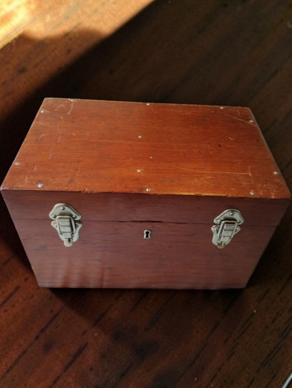 Old Delft ODSS III scanning stereoscope with wooden case