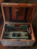 Old Delft ODSS III scanning stereoscope with wooden case