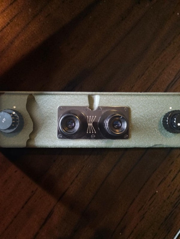 Old Delft ODSS III scanning stereoscope with wooden case