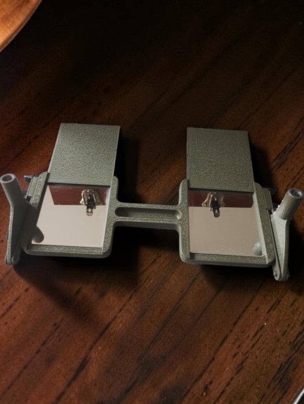 Old Delft ODSS III scanning stereoscope with wooden case