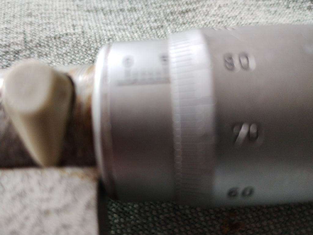 Feinmesszeugfabrik Suhl Outside Micrometer, 100–200 mm, with Wooden Case
