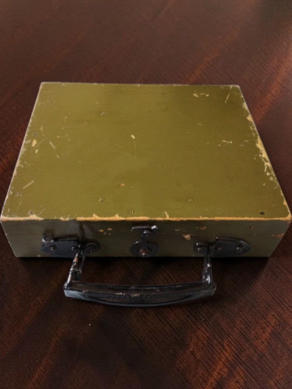 Soviet K-1 Artillery Quadrant with Wooden Case and Certificate
