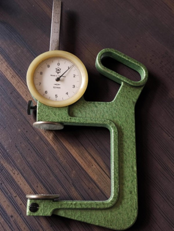 Kabelrheydt-Labelled Mechanical Dial Thickness Gauge, 0.1 mm

