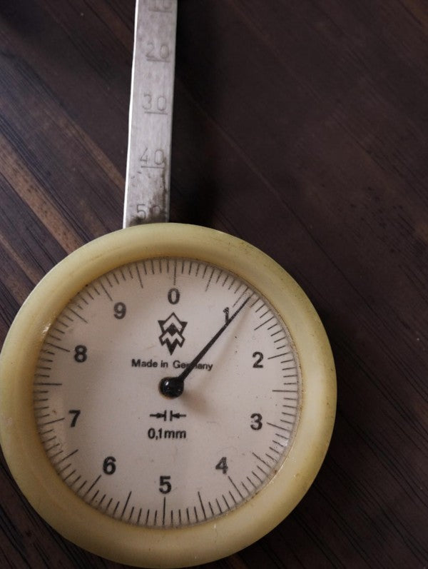 Kabelrheydt-Labelled Mechanical Dial Thickness Gauge, 0.1 mm
