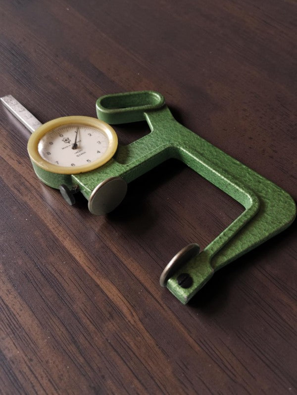 Kabelrheydt-Labelled Mechanical Dial Thickness Gauge, 0.1 mm

