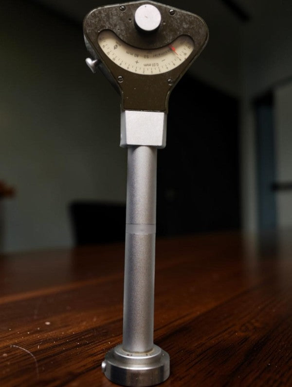 Carl Zeiss Jena Passimeter Internal Bore Gauge, 52–80 mm
