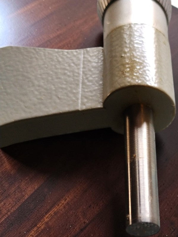 FMS Suhl outside micrometer 50–75 mm – GDR, with storage case