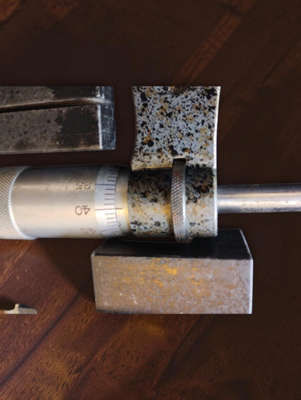 Fr. Keilpart & Co. Suhl indicating micrometer 0–100 mm in wooden case