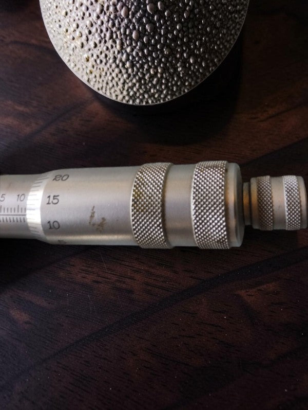 Fr. Keilpart & Co. Suhl buitenmicrometer 0–25 mm met etui