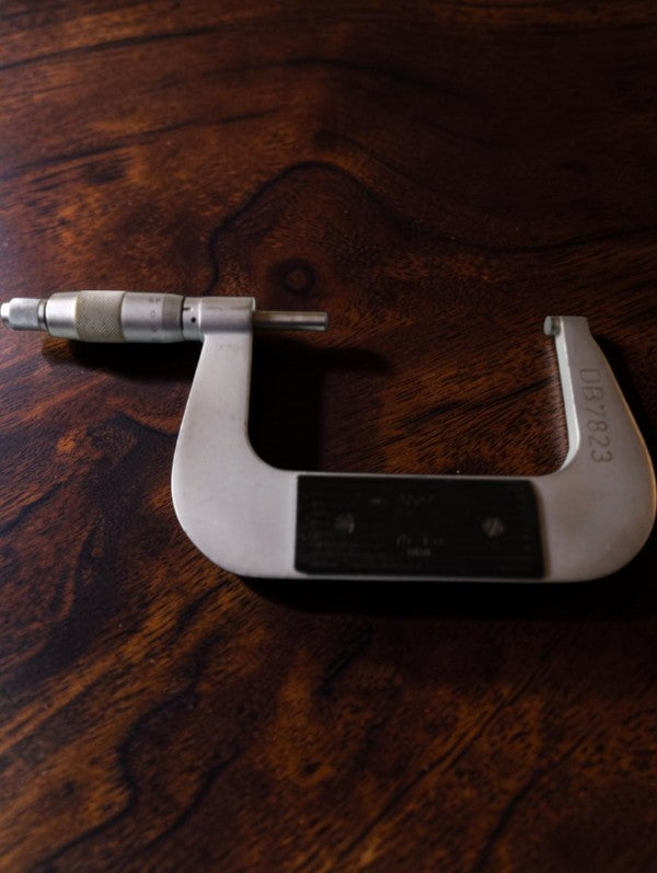 TESA external micrometer 75–100 mm with wooden case