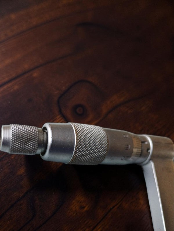 TESA external micrometer 75–100 mm with wooden case