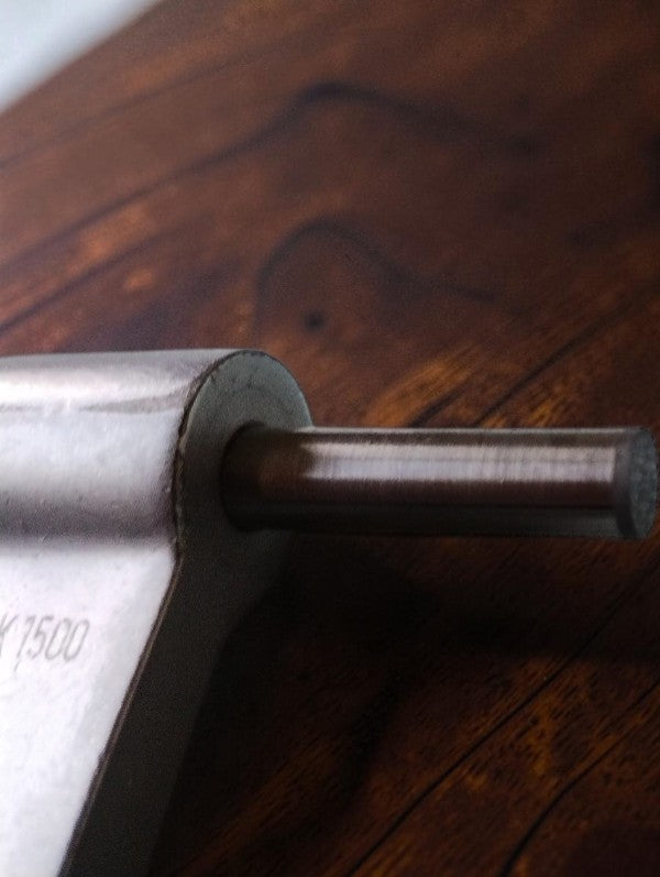 TESA external micrometer 75–100 mm with wooden case