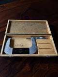 TESA external micrometer 75–100 mm with wooden case