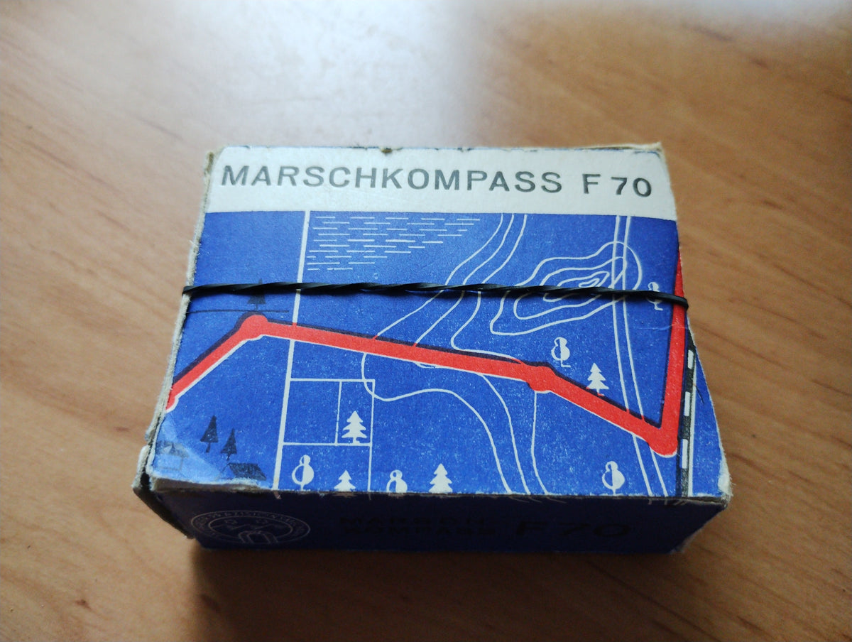 Freiberger Marschkompass F70 with box and manual