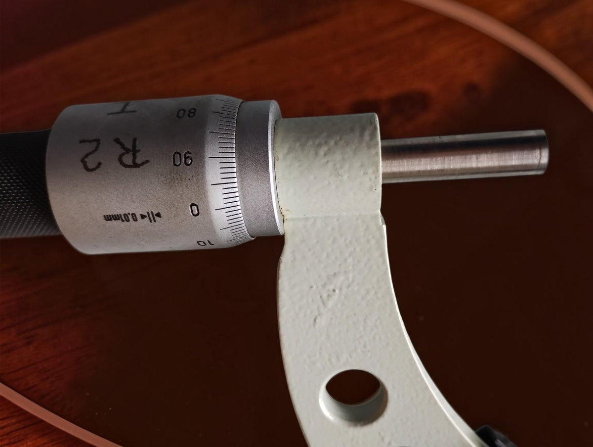 FMS Suhl outside micrometer 125–150 mm with wooden case