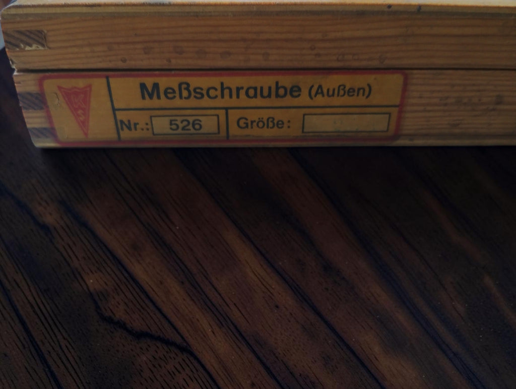 FMS Suhl outside micrometer 225–250 mm with case and accessories