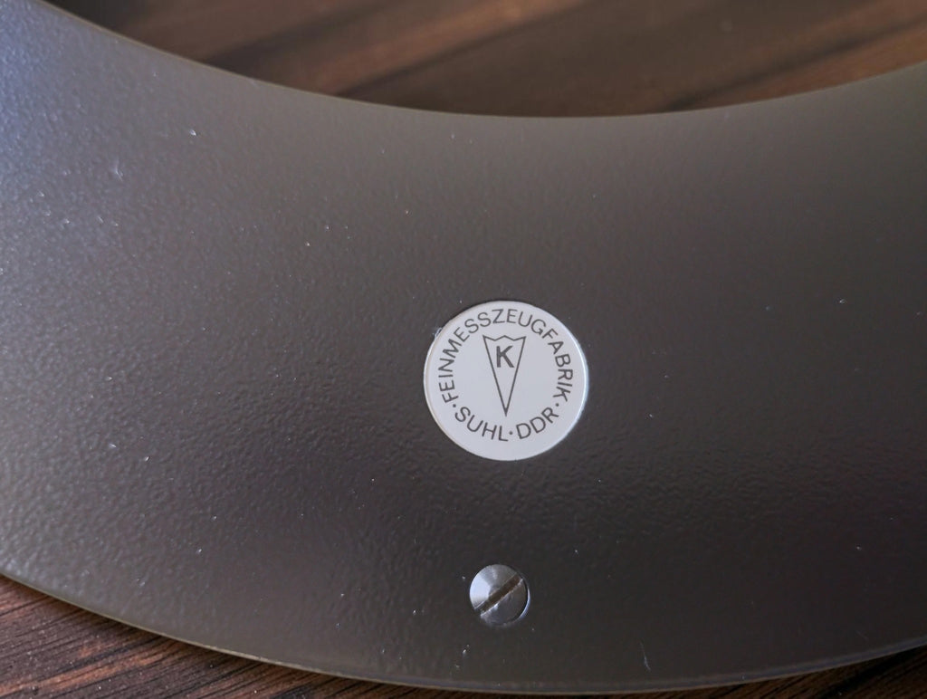 
FMS Suhl outside micrometer 225–250 mm with skeletonized frame and case


