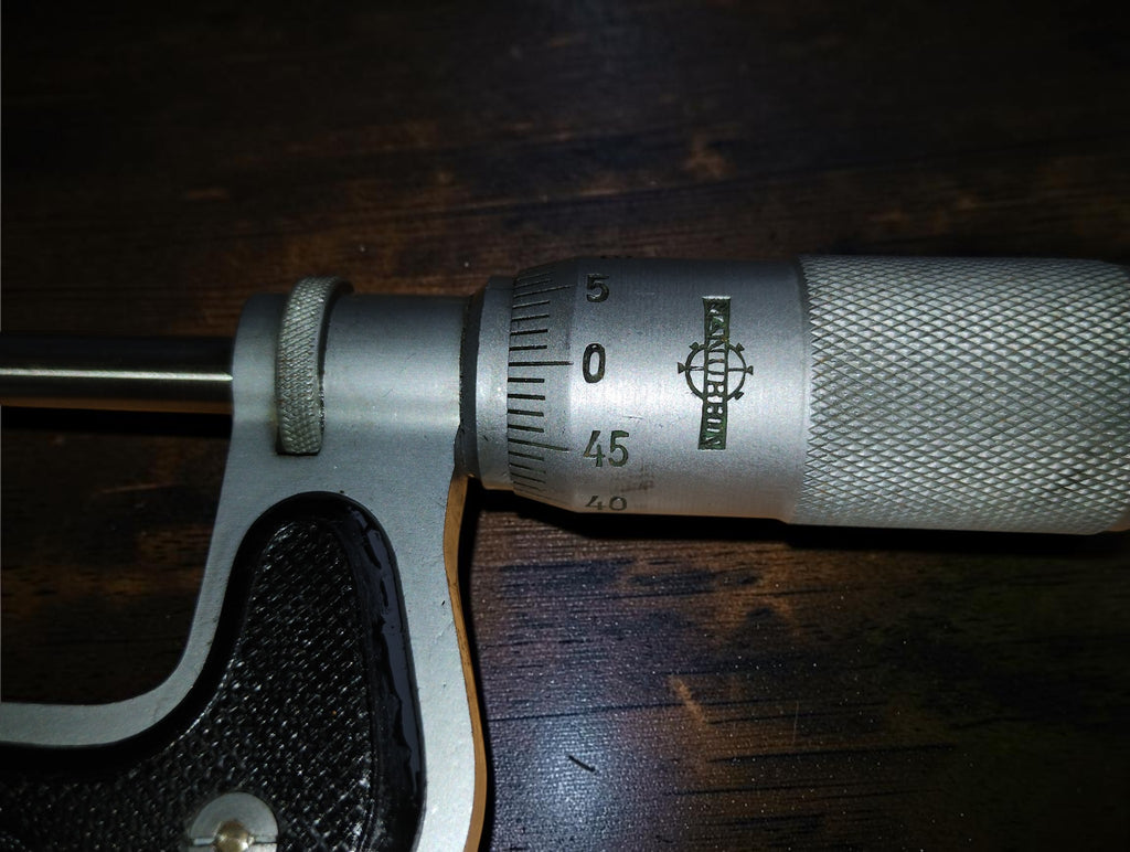 Pankratz external micrometer 0–25 mm with case – German origin according to seller