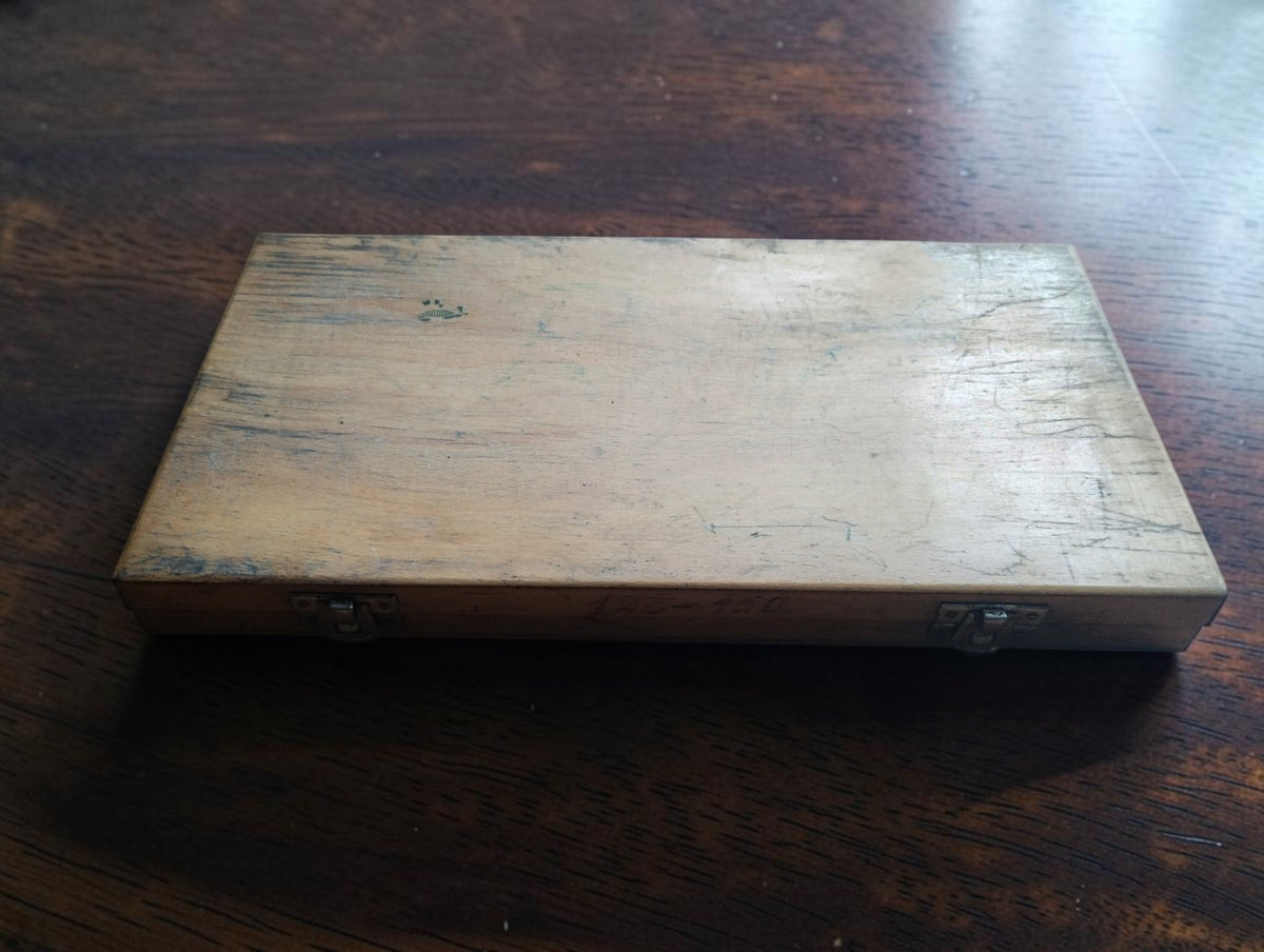 Mauser Outside Micrometer 125–150 mm with Wooden Case, Instructions and Prüf-Attest
