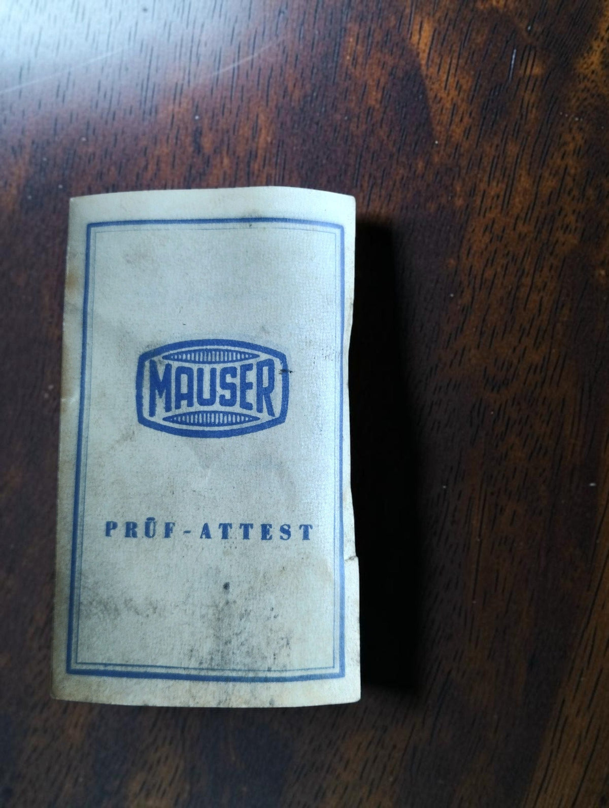 Mauser Outside Micrometer 125–150 mm with Wooden Case, Instructions and Prüf-Attest
