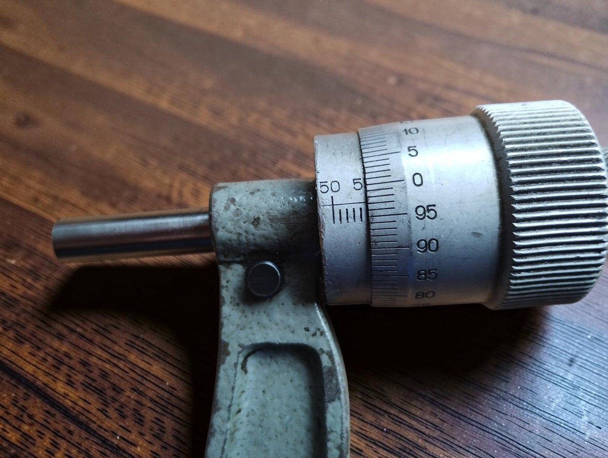 Hommel Outside Micrometer 150–175 mm with Large Thimble and Case
