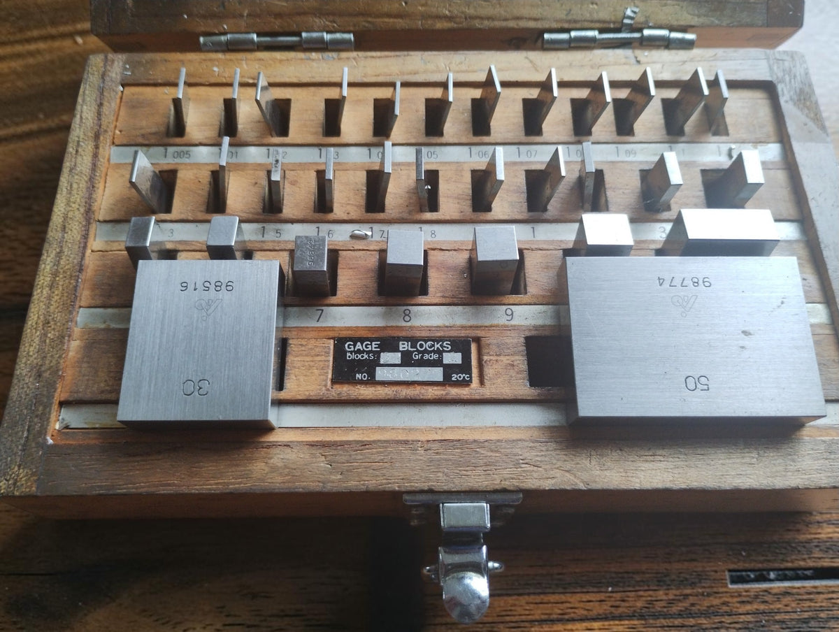FMS Suhl eindmatenset 32-delig met houten kist – nr. 980277