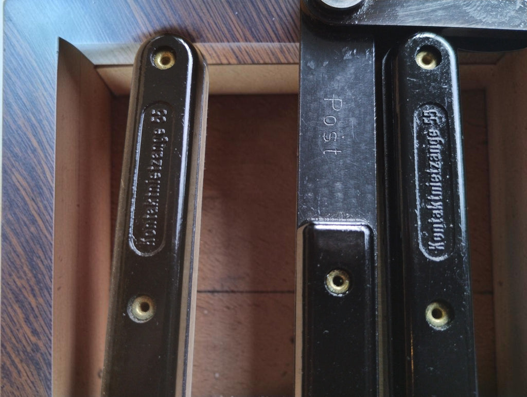Hans Widmaier KNZ 215.1 Contact Riveting Tool Set with Wooden Case and Instructions
