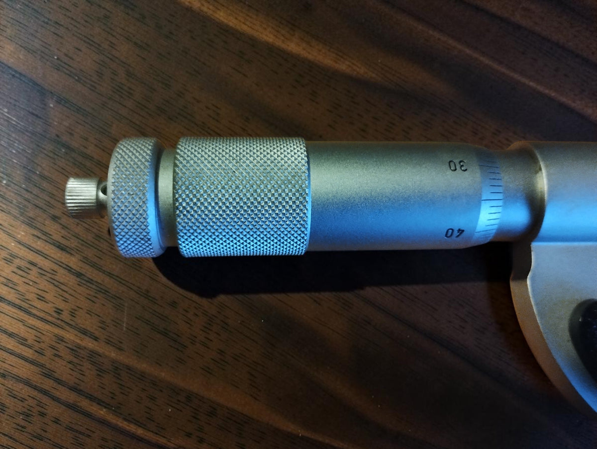 FMS Suhl 0–25 mm schroefmaat met kunststof cassette en stelsleutel