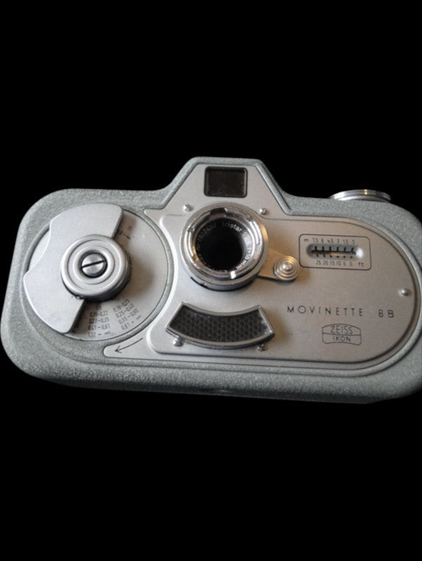 Zeiss Ikon Movinette 8B 8mm Film Camera with 1960 Documents