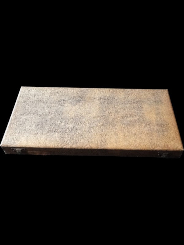 Vintage DDR VEB Freiberg Dial Sheet Gauge No. 830a in Case